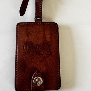 Polo by Ralph Lauren Brown Key & Card Holder